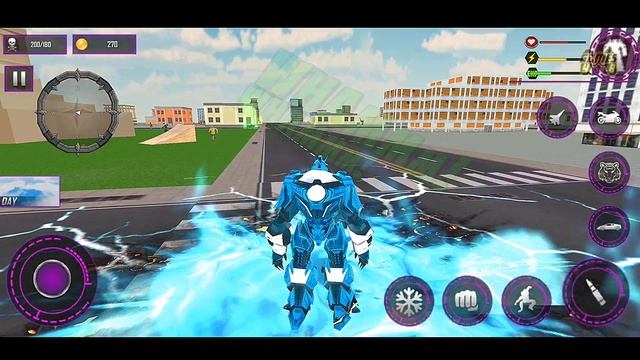 Police Tiger Robot Car Game 3D 2022 - Android iOS Gameplay смотреть онлайн