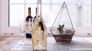 ДЕКОР БУТЫЛКИ \ СВОИМИ РУКАМИ