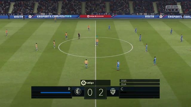 FIFA 19 La Liga Getafe-Valencia смотреть онлайн