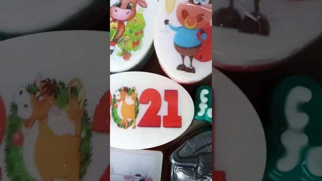 Мыло Бык. Новогоднее мыло 2021.Много мыла. смотреть онлайн