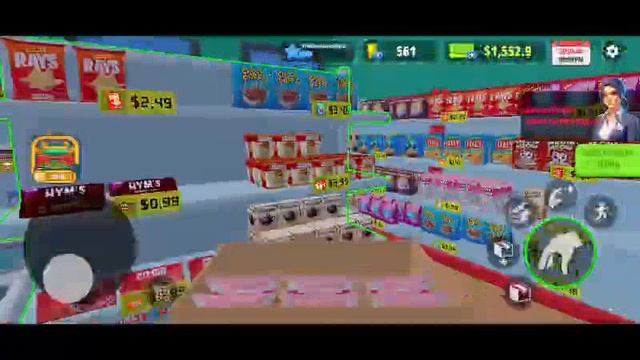 Supermarket simulator