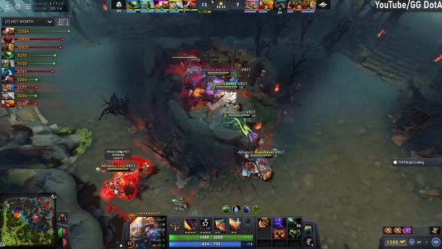 Team Secret VS Alliance Game 2 DreamLeague Season 15 DPC Western Europe Upper Division