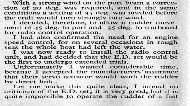 Old 1950s magazine report on a model boat for channel crossing смотреть онлайн