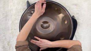 D Kurd 9 нот 432 гц Нержавеющая сталь Ханг Драм хэндпан