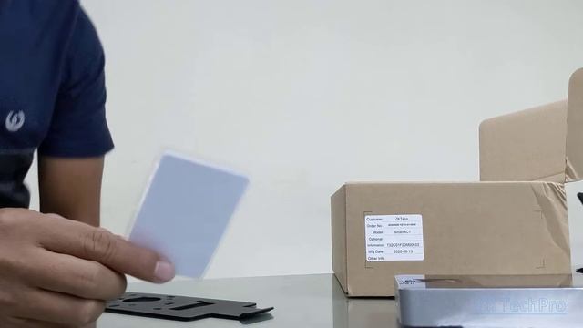 Unboxing Face Scan SpeedFace V5 ZKTeco смотреть онлайн