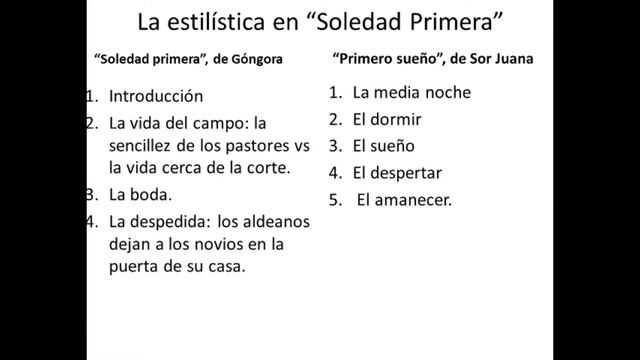 Entre "Soledad primera", de Góngora y "Primero sueño", de Sor Juana Inés de la Cruz смотреть онлайн