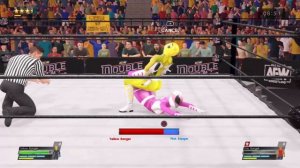 WWE 2K22:Yellow Ranger vs Pink Ranger