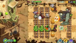 растения против зомби ( дикий запад 8 )