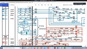 Схема низкая температура масла ВЛ 80