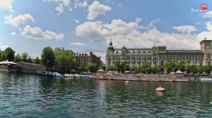Прогулка по Цюриху🇨🇭Швейцария / Лучшее туристическое направление в Европе