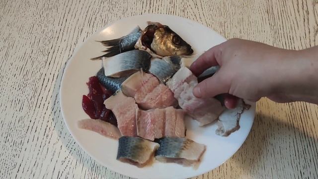 Пісна юшка з грибами та рибою. Українська кухня.
