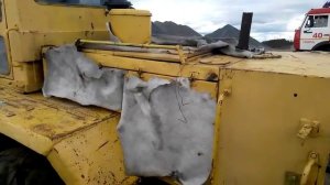 Огневые натурные испытания STEG корд - поджог моторного отсека трактора