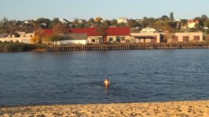 Искупались.