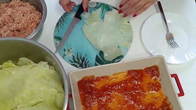 Как Приготовить Очень Вкусные Домашние Голубцы 🔥 Пошаговый Рецепт Нежных, Сочный Голубцов 🔝