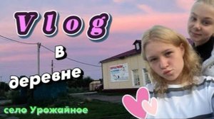 Vlog в деревне, с Варварой.Лето 2024
