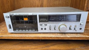 Винтажный проигрыватель TEAC V-47 Stereo Cassette Deck Player Recorder-Япония-1981-год