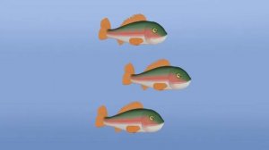 Анимация рыб.