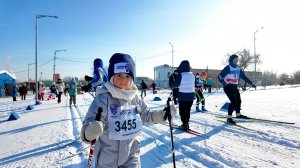 Гонка «Лыжня России» прошла в Копейске