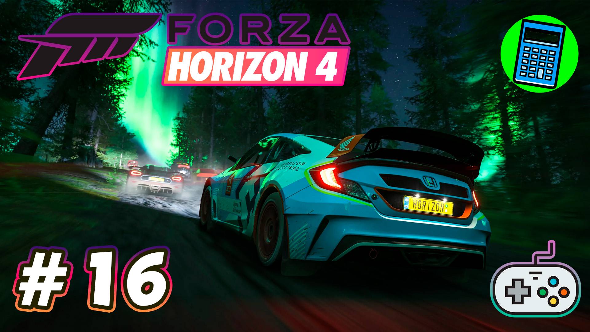 Forza Horizon 4 🔴 [Стрим #16] Fortune Island | ночной тихий...