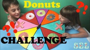 Мистическое Колесо ПОНЧИК ДОНАТС ЧЕЛЛЕНДЖ  MYSTERY WHEEL OF DONATS Challenge