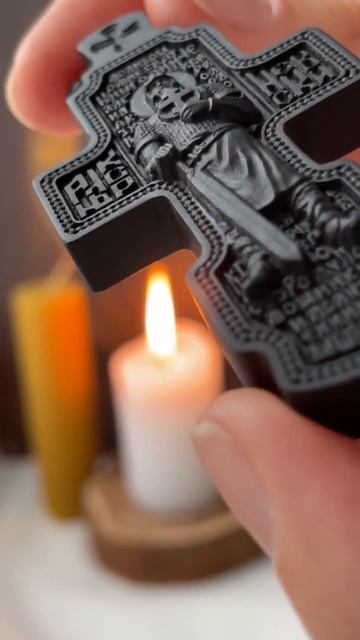 Крест из черного дерева эбен и серебра 925 пробы смотреть онлайн