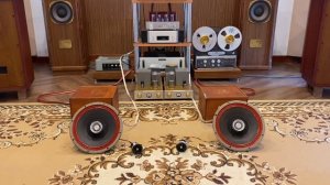 Test cặp loa siêu hiếm . Trusonic 120-Cx Bass 30 . Ldaudio 0979665486