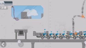 Куча джипов против самой сильной базы в Clone Armies.