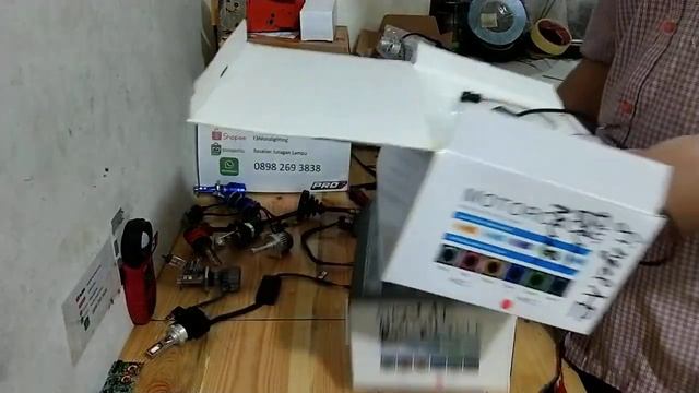 projector singel angel eyes demon 2 inchi hilow bohlam H1