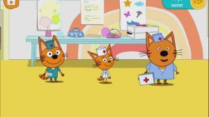 Давай вылечим котят. Три кота.  Игры.  Развивающие игры для детей. Мультики.  Три Кота мультфильм.