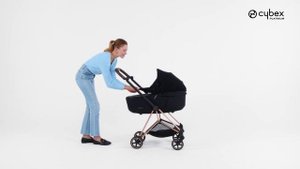 Как прикрепить москитную сетку к люльке (спальному блоку) Lux Carry Cot  MIOS CYBEX