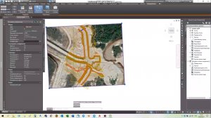 Как посадить подложку в Civil 3D
