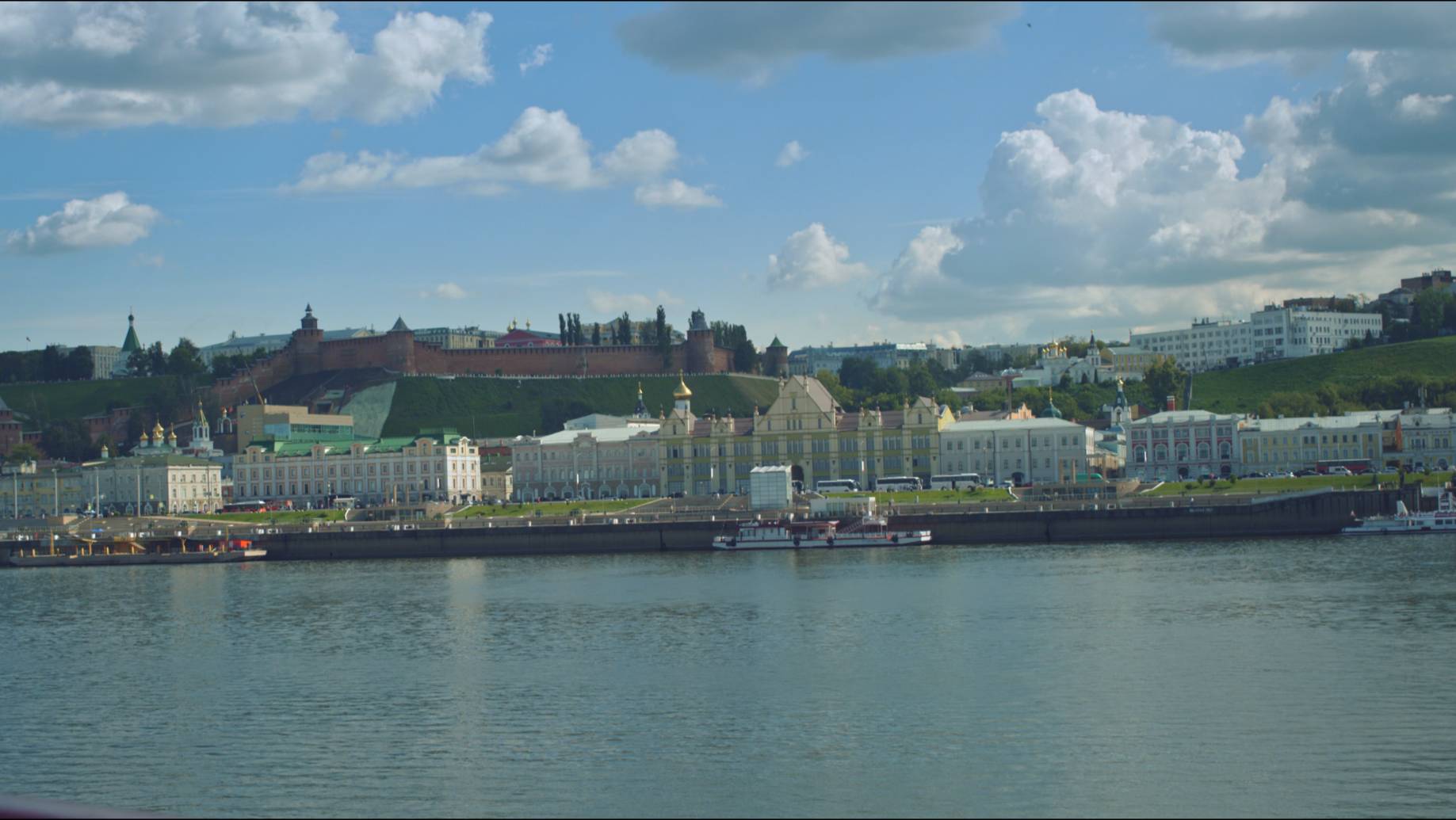 Путешествие по Волге, на подходе к Нижнему Новгороду, 4 день пути, лето 2023