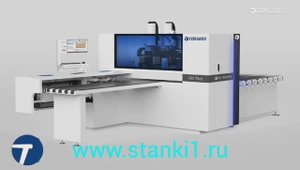 Сверлильно-присадочный центр с ЧПУ TQS TD-612KSZ с тремя сверлильными группами и системой автоматиче