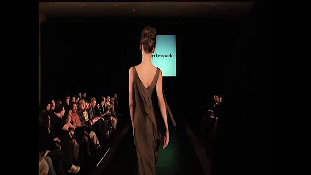 KATYA LEONOVICH RUNWAY FASHION SHOW COUTURE FASHION WEEK NEW YORK FEBRUARY 9, 2008 смотреть онлайн