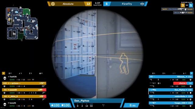 Ravage Cyber League 2 | Counter-Strike 2 | Group Stage | Absolute - F1rstTry смотреть онлайн