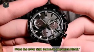 Casio Edifice How to Set EQS-930MDC @timewatchdc