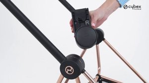 Как поставить детское автокресло (автолюльку) на шасси MIOS CYBEX