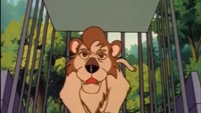 Leo the Lion King of the Jungle The Elephant Helps Tooey’s Mother Out Slow Motion 2x