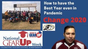 McGregor National GEAR UP Week Overcome Jonathan Medina America's Top #1 Youth Motivational Speaker