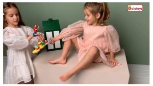 Пирамидка сортер Улитка Alatoys 15 деталей ПСЧ3008