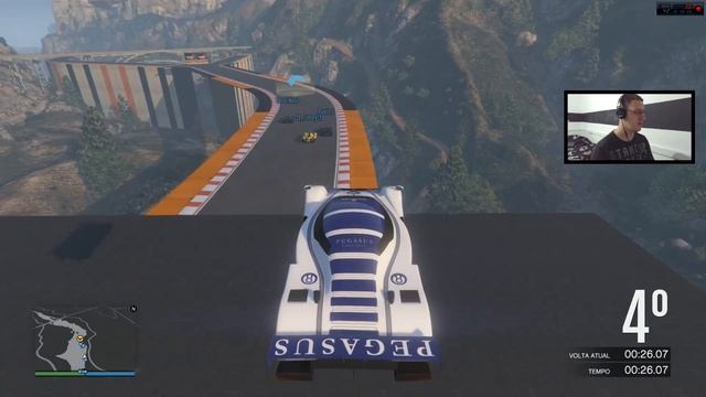 GTA V ONLINE - ACROBÁTICA - ZEBRA (QUE NÃO DEU ZEBRA) E CRUZANDO CÂNION смотреть онлайн