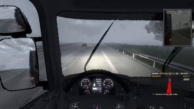 ETS 2 [003]/ Kassel-Frankfurt / Let's Drive and Talk Euro Truck Simulator #3 смотреть онлайн