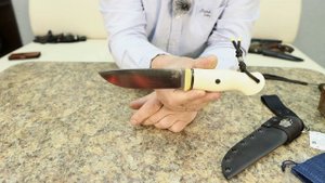 Очень крутой нож от Василия Рубцова. Беглый обзор.