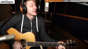 Ночь - Завтра начнётся весна. На гитаре.