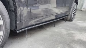Сплиттеры лезвия под пороги для BMW X5 F15 (F85) M-Pack