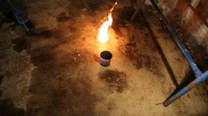 Банки с бензином и ОК