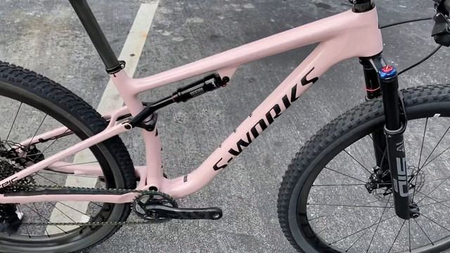 NEW!! Specialized Epic Sworks 2021 blush frame color (NEW BRAIN NEW FORK!!) RACE MACHINE!!! смотреть онлайн