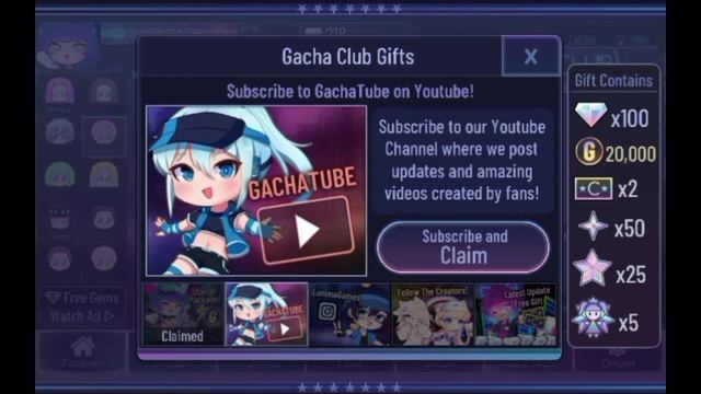 Скрытые подарки в гача клуб( не все) смотреть онлайн