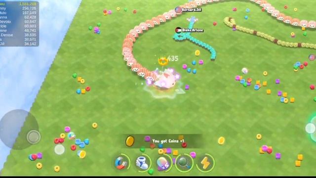 Sweet Crossing: Snake.io Rank 1👁️👄👁️ смотреть онлайн