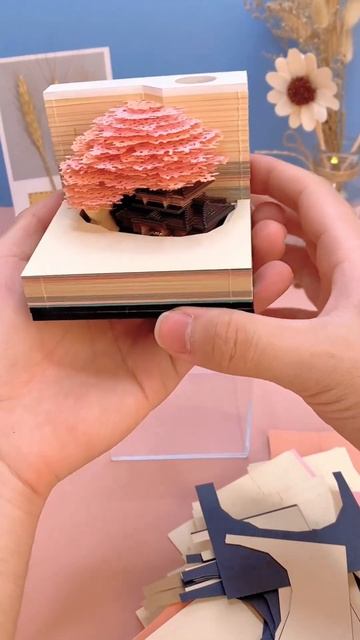 Omoshiroi Block#3D Notepads#Diy Treehouse Model#Note Paper#Memo Pad#Scrapbooking#Gift To Girlfriend смотреть онлайн